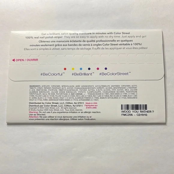 Wood You Rather Color Street retired (dark Green) - Picture 2 of 3